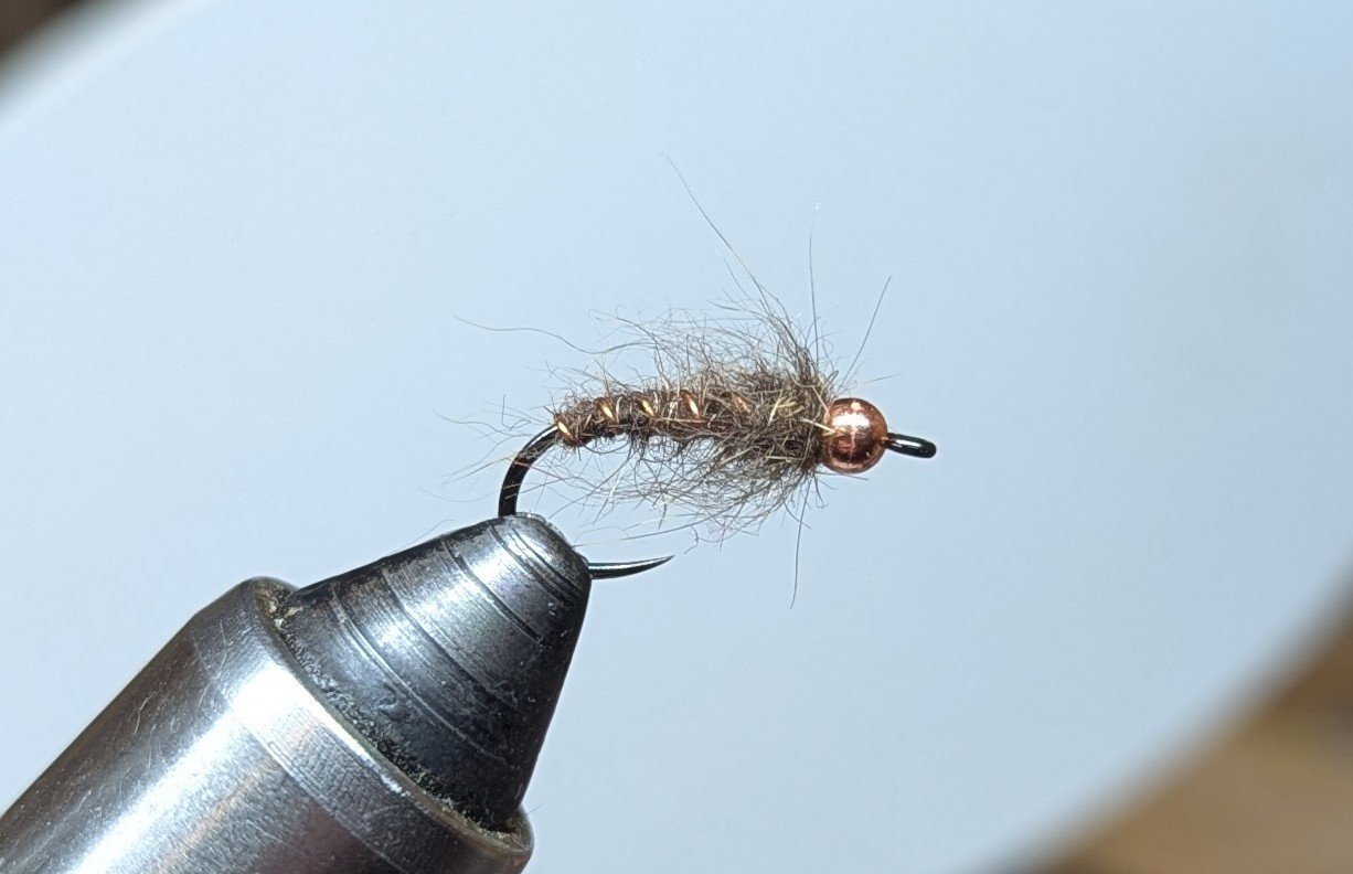 Hare and copper, size 14.